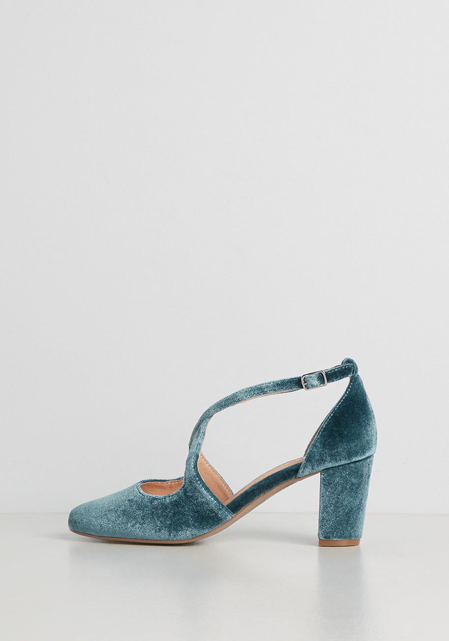 Linger Longer Velvet Heel