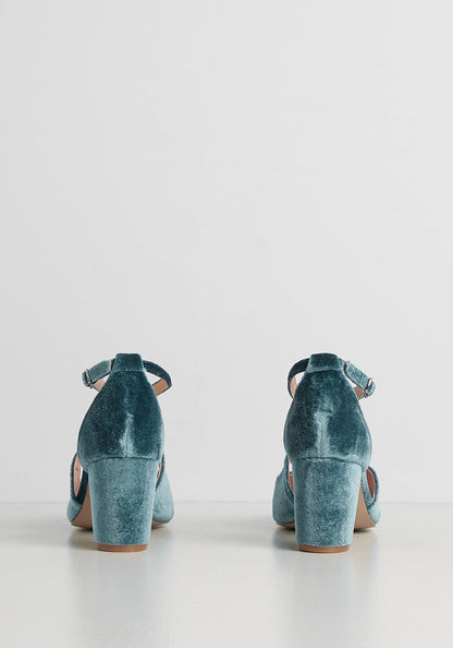 Linger Longer Velvet Heel