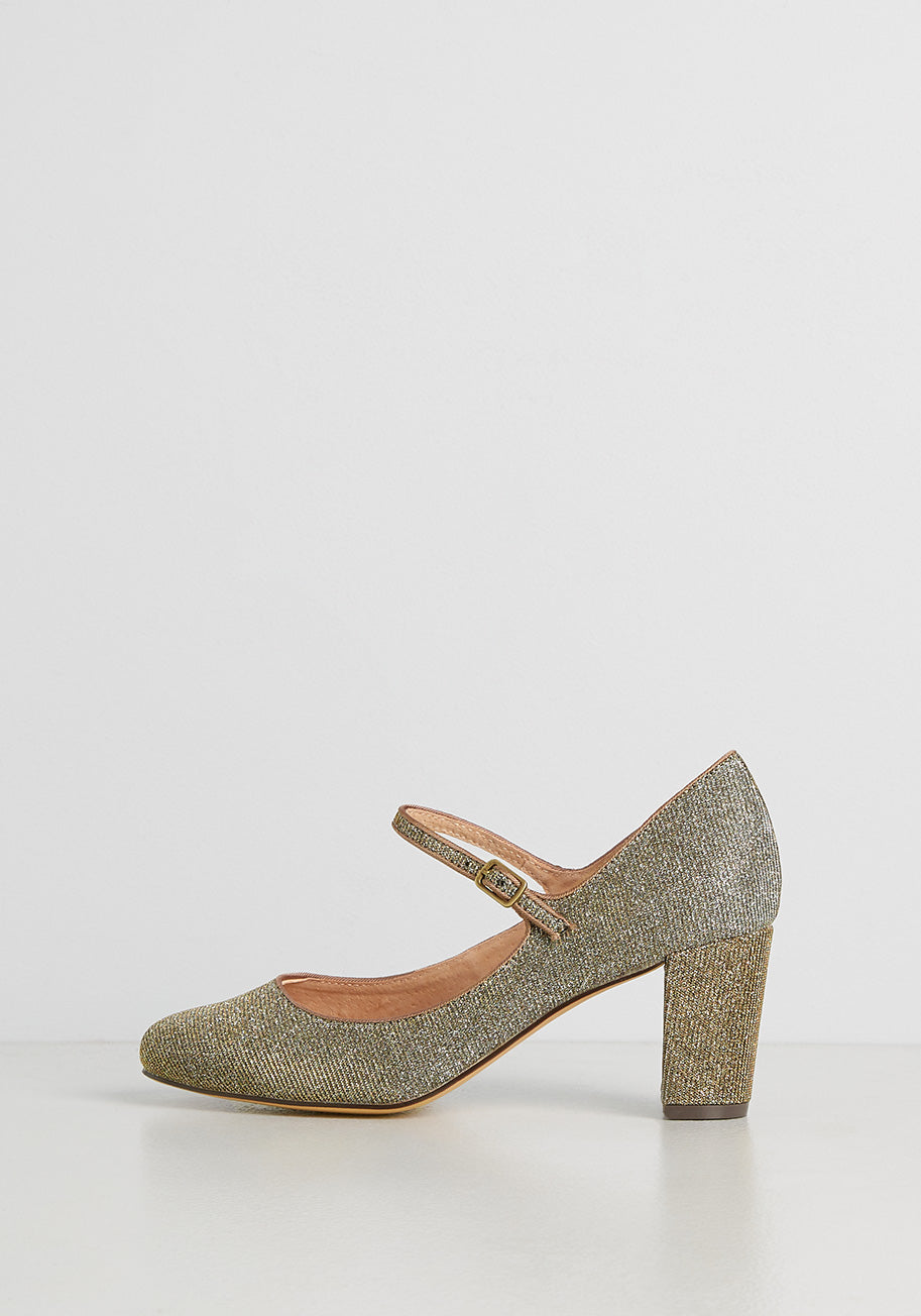 Attention to Excellence Glitter Heel